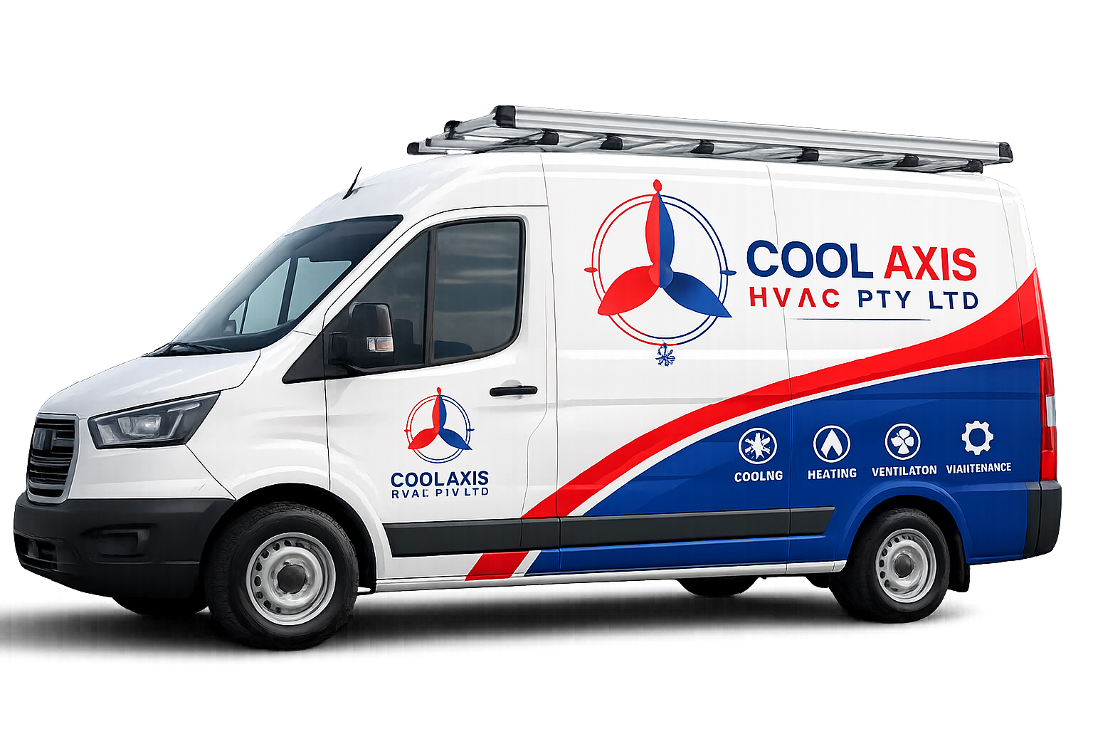 Cool Axis HVAC service van