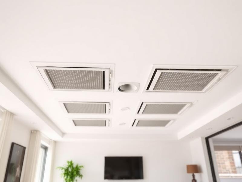 Ducted reverse cycle — Family home, Sydney