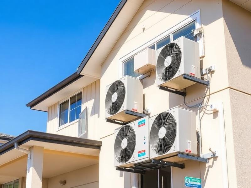 Ducted replacement — Two-storey home, Sydney